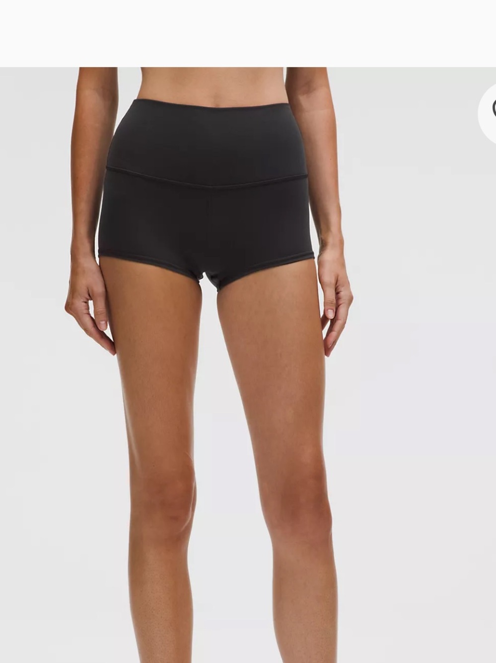 lululemon Align™ High-Rise Short 2" NWT size 8 Black